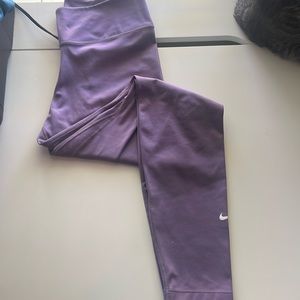 Nike one purple leggings